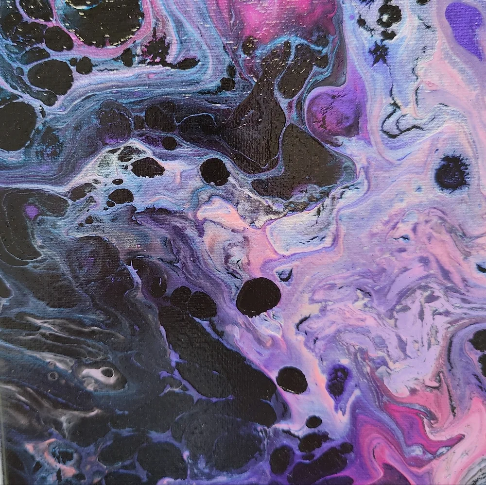 Original Acrylic Art  - 8 x 10 Inch Canvas - Picture 11 of 11